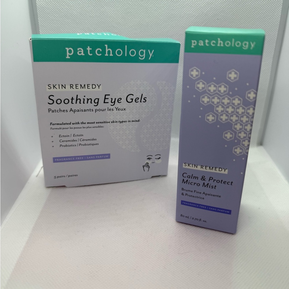 Patchology Soothing Eye Gels and Calm & Protect Micro Mist Set